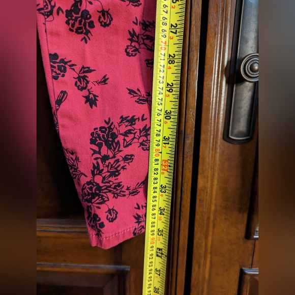 Rewash Pink Floral Pants - Picture 4 of 6